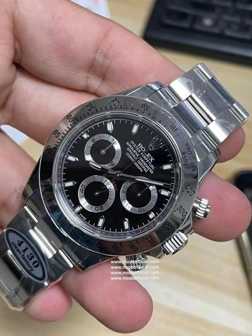 『v厂victory』（巨稀缺货源）Clean厂 C厂 劳力士 迪通拿4130机芯 904精钢四个配色 黑陶迪 熊猫迪 黑钢迪 白钢迪C圈口 C盘面 Buff针 AR钢带 N厂同厂4130满血版一体机 商品图2