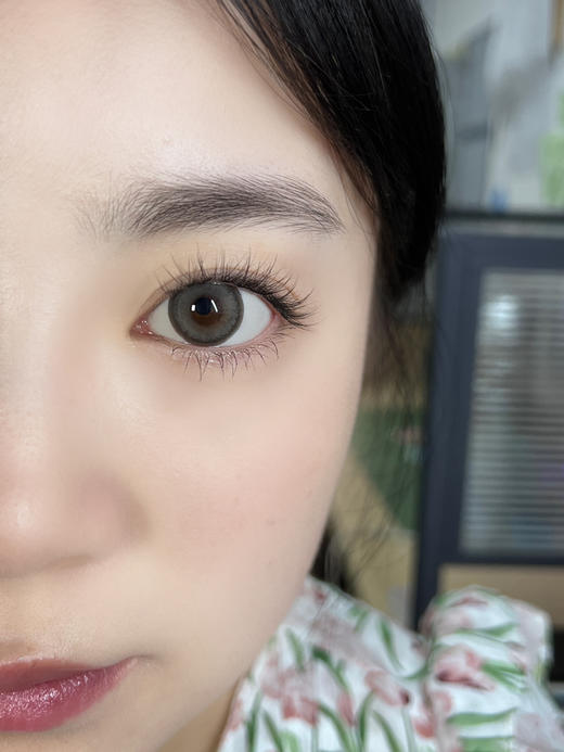 日抛 Con4u 魔女啾啾 14.5 着色13.9 自然棕咖梨花泪A118 商品图4