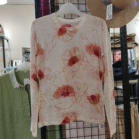 女圆领羊绒长袖冷衫2240