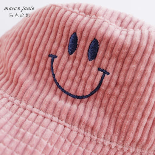 马克珍妮秋装新款 男女童灯芯绒纯棉渔夫帽 宝宝帽子221837 商品图5