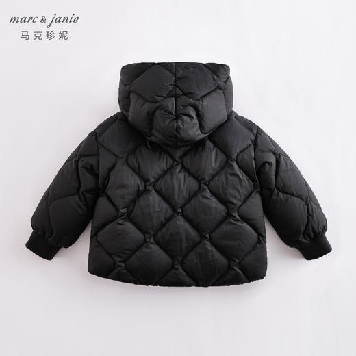 马克珍妮冬装新款 女童时尚金属色加厚保暖羽绒服221661 商品图2