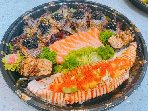 霸气十足双人餐【6份鹅肝、100g三文鱼土豪的双人餐】 商品图0