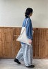HARVESTY 牛仔蓝炭黑白色宽松衬衫 商品缩略图10