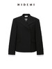 HIDEMI 简约设计感黑色廓形西装外套 商品缩略图5
