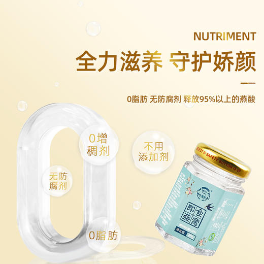 80g规格即食燕窝，一瓶一码，全程溯源，温热，冷藏口感都非常棒 商品图3