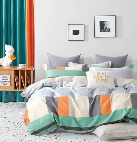 恒源祥专柜 莉莫尔 全棉生态印花四件套（学生套件） 商品图4