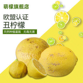 【萌檬】5斤丑系列萌檬新鲜有机柠檬GAP良好农业种植规范认证欧盟有机认证