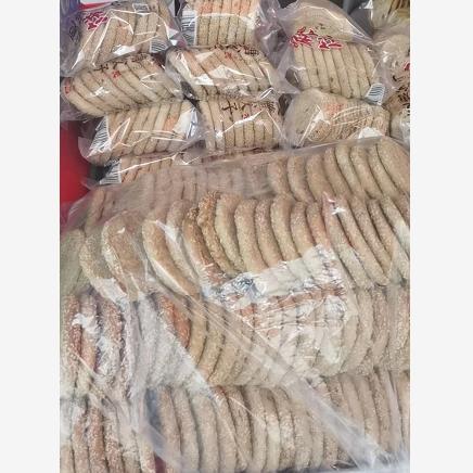 纯手工夏塘麻饼 五仁麻饼 板粟味 香葱味 500g/袋 商品图1