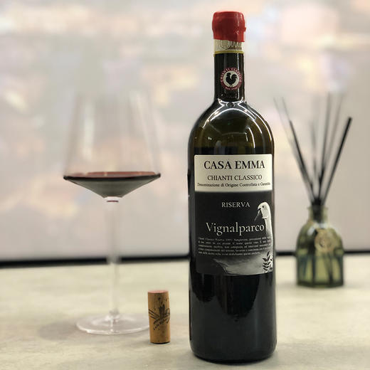 帕克单一田经典基安蒂珍藏干红葡萄酒开门红双支礼盒装750ml*2 商品图5