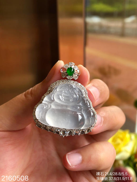 2160508，玻璃佛公吊坠，具体价格微信咨询 商品图5