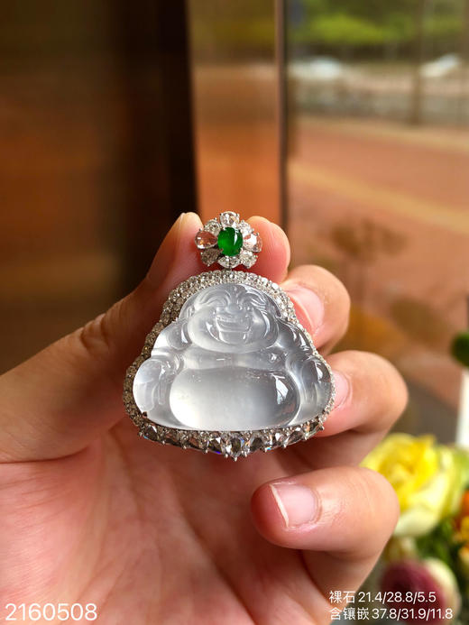 2160508，玻璃佛公吊坠，具体价格微信咨询 商品图6