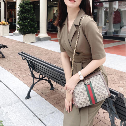 孤品 颈袖添香-连衣裙-“橄榄绿” 精英女性 干练连衣裙 定制颜色“橄榄绿” 小众有格调 显白 高级 修身 显瘦JG481672T1X5不退可换 商品图7