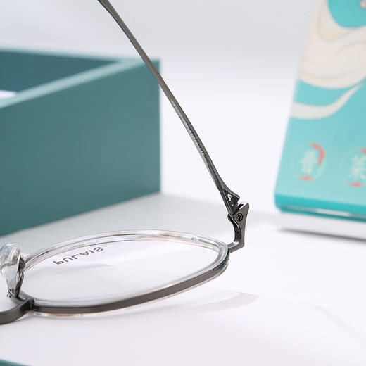 普莱斯眼镜-梦想系列 板材纯钛材质 男女同款 PM6027 三色可选 商品图2