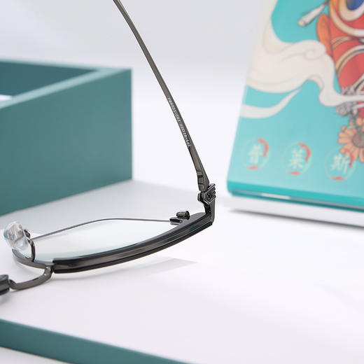 普莱斯眼镜-梦想系列 板材纯钛材质 男女同款 PM6031 三色可选 商品图1