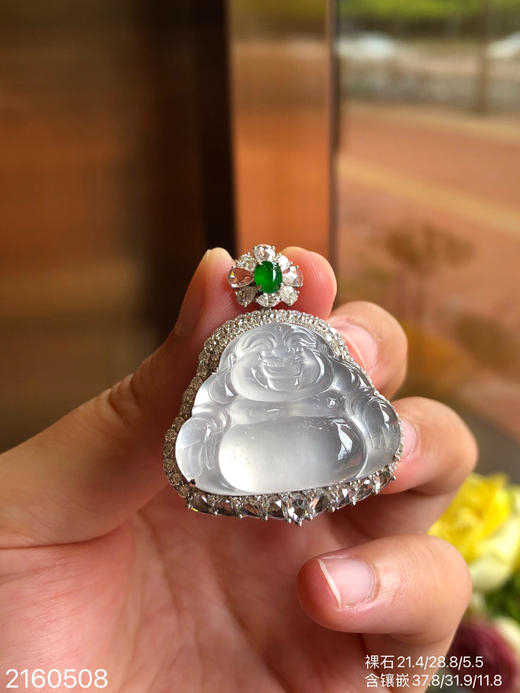 2160508，玻璃佛公吊坠，具体价格微信咨询 商品图8