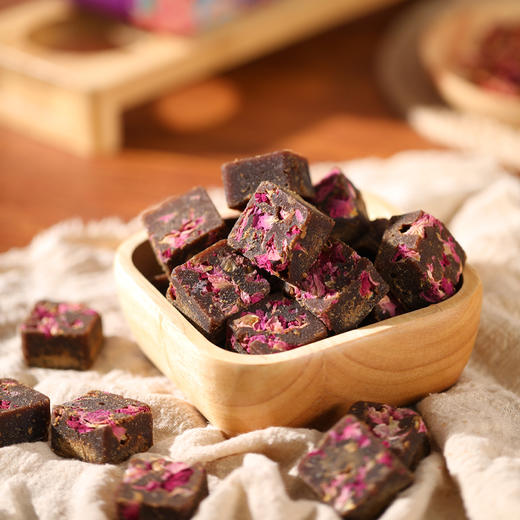 【严选】燕之坊鳌古黑糖（玫瑰味）630g（厂家直发） 商品图3