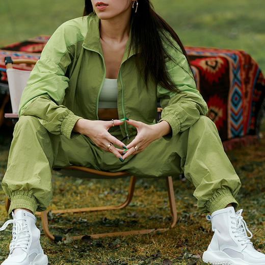 【户外防风速干】拼色小高腰外套/裤子 商品图3