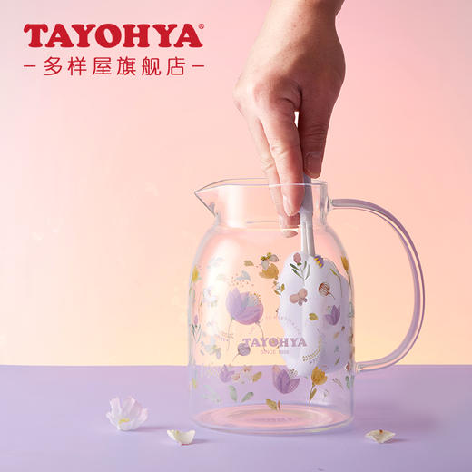 【专柜多样屋】-繁花玻璃一壶四杯水具组 商品图2