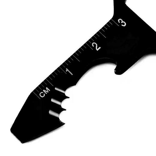 【2个】钥匙挂件扣卡式工具卡多功能开瓶器内六角挂件便携刀-D仓 商品图3