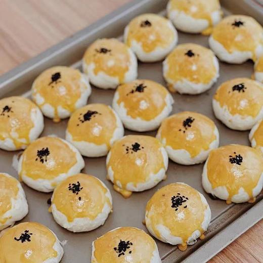 （接单2天）现烤！ 纯手工自制无添加红豆沙蛋黄酥 6个/盒 独立包装 礼盒装 商品图2