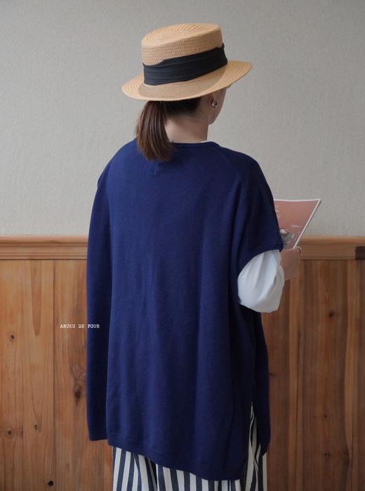 （5折）g棕色浅灰深蓝黑羊毛背心 商品图4