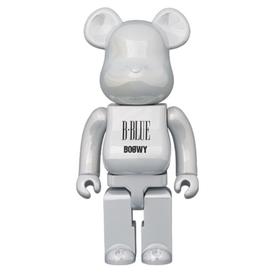 Bearbrick BOOWY B·BLUE 白色电镀 1000%