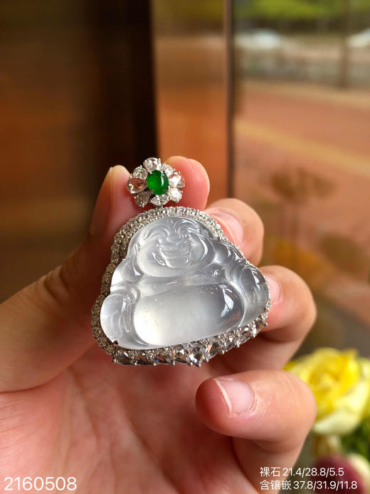 2160508，玻璃佛公吊坠，具体价格微信咨询 商品图3