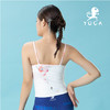 壁虎瑜伽【雪莲】印花聚拢吊带背心 （有胸垫）清仓不退不换 商品缩略图4