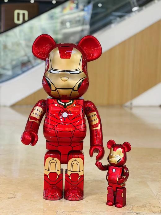 Bearbrick 钢铁侠 mk3 400%+100% 商品图1