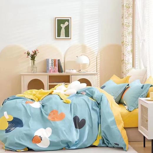 恒源祥专柜 莉莫尔 全棉生态印花四件套（学生套件） 商品图1