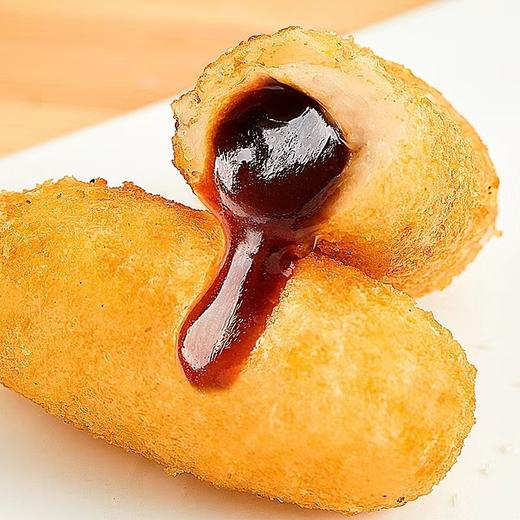 安井 红糖糍粑/爆浆糍粑  糯米条 油炸零食小吃半成品 商品图4