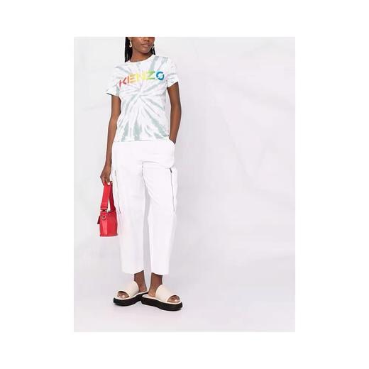 【特价商品不退不换】KENZO T恤女  FC52TS8544SA-58A MINT.100COTTON 商品图1