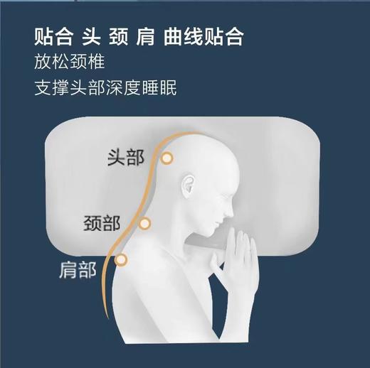 【家居】水星臻.凝胶两用静眠记忆枕 1对 商品图1