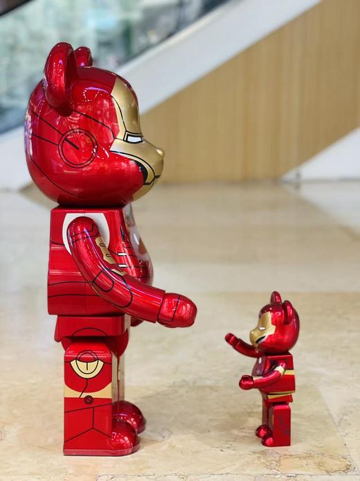 Bearbrick 钢铁侠 mk3 400%+100% 商品图2