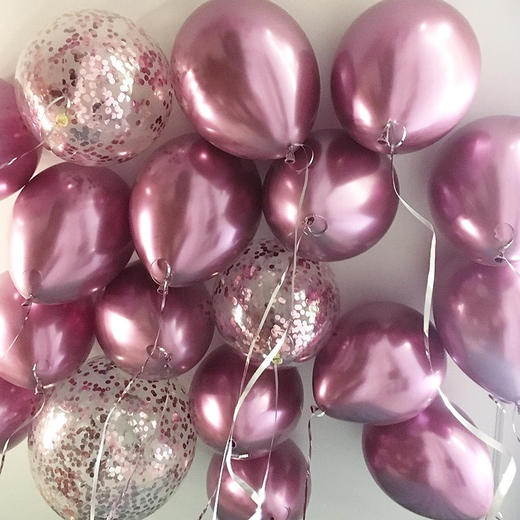网红生日派对婚庆--亮片气球（100个/包） 商品图3
