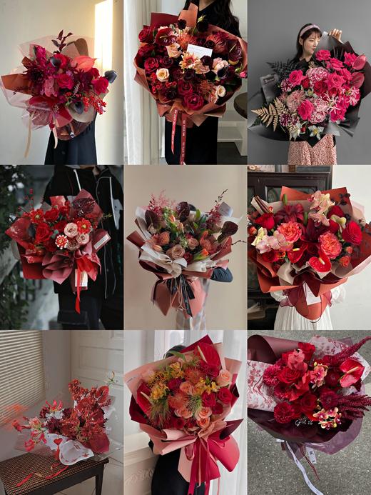 十二色系高级定制花束 可私聊客服要款式 商品图0
