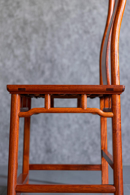 红桥红  家具严选  缅甸花梨（大果紫檀）【马未都 S背 灯挂椅】 商品图4