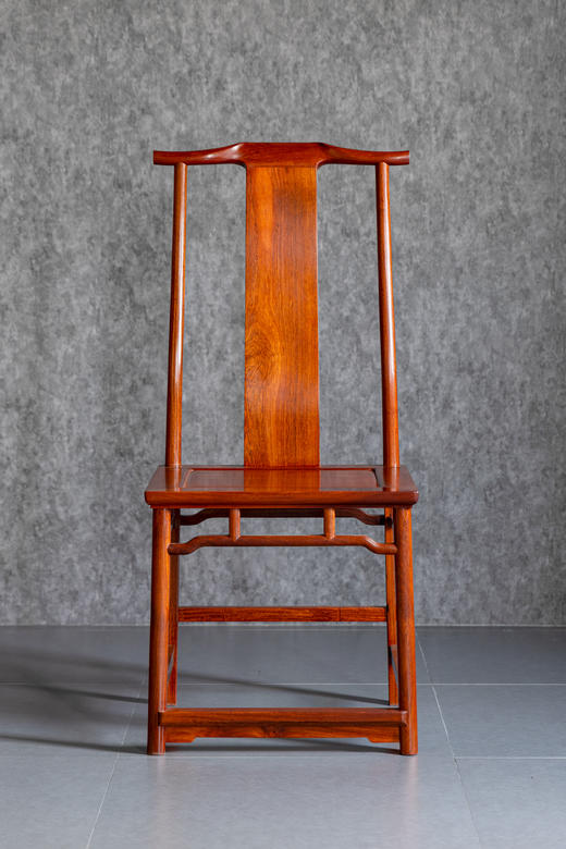 红桥红  家具严选  缅甸花梨（大果紫檀）【马未都 S背 灯挂椅】 商品图1