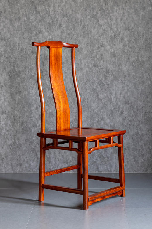红桥红  家具严选  缅甸花梨（大果紫檀）【马未都 S背 灯挂椅】 商品图2