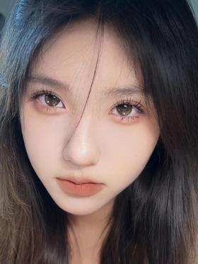 skeye 日抛（十片装）玻尿酸版本 水波光棕 直径14.5mm着色13.4mm  