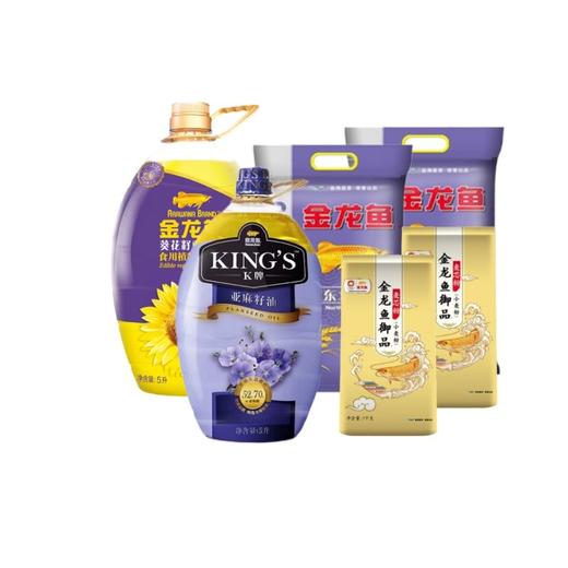 金龙鱼米面油500元套餐卡券福利套餐员工福利 商品图1