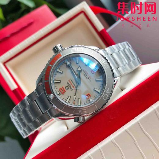 OMEGA欧米茄海马系列600米"四分之一橙"潜水男士机械腕表
机芯：搭载进口西铁城 商品图4