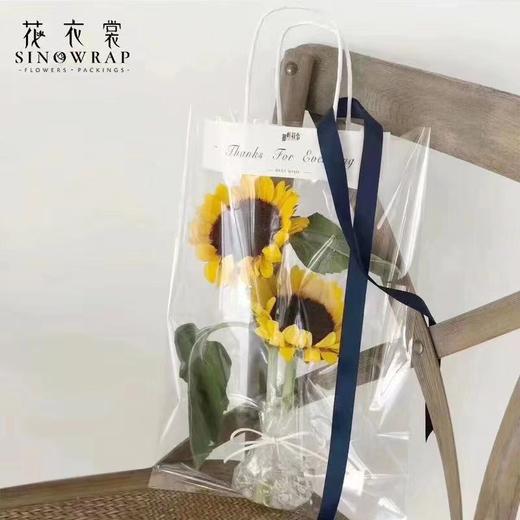 透明手提花袋-- 商品图1
