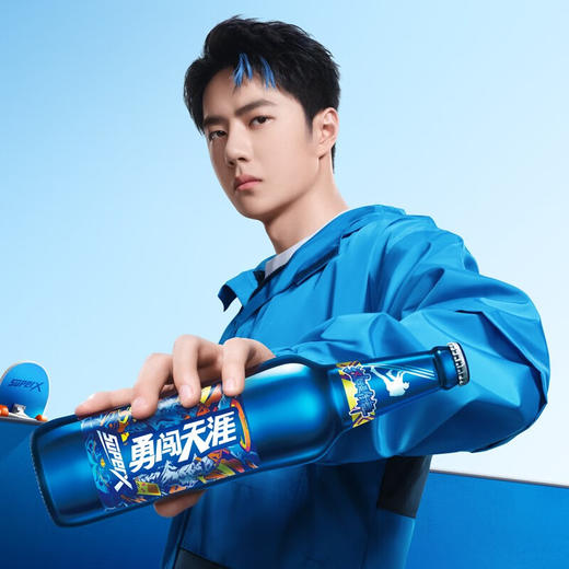 雪花啤酒勇闯天涯系列 9度勇闯SuperX 500ml*1瓶/12瓶整箱 商品图2
