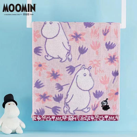 5F毛巾美术馆姆明漫步面巾 商品图1