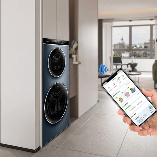 卡萨帝（Casarte） 14公斤直驱变频双子滚筒洗衣机分区洗护智能柔烘蒸汽空气洗 14公斤双子+带烘干L6S+WIFI   C8H14L6SU1 商品图2