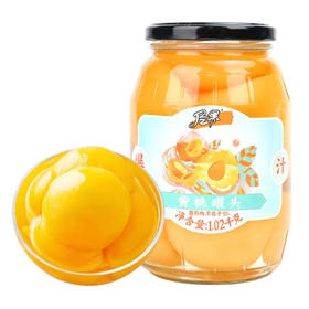 林家铺子尽果糖水黄桃罐头 1.02千克/瓶