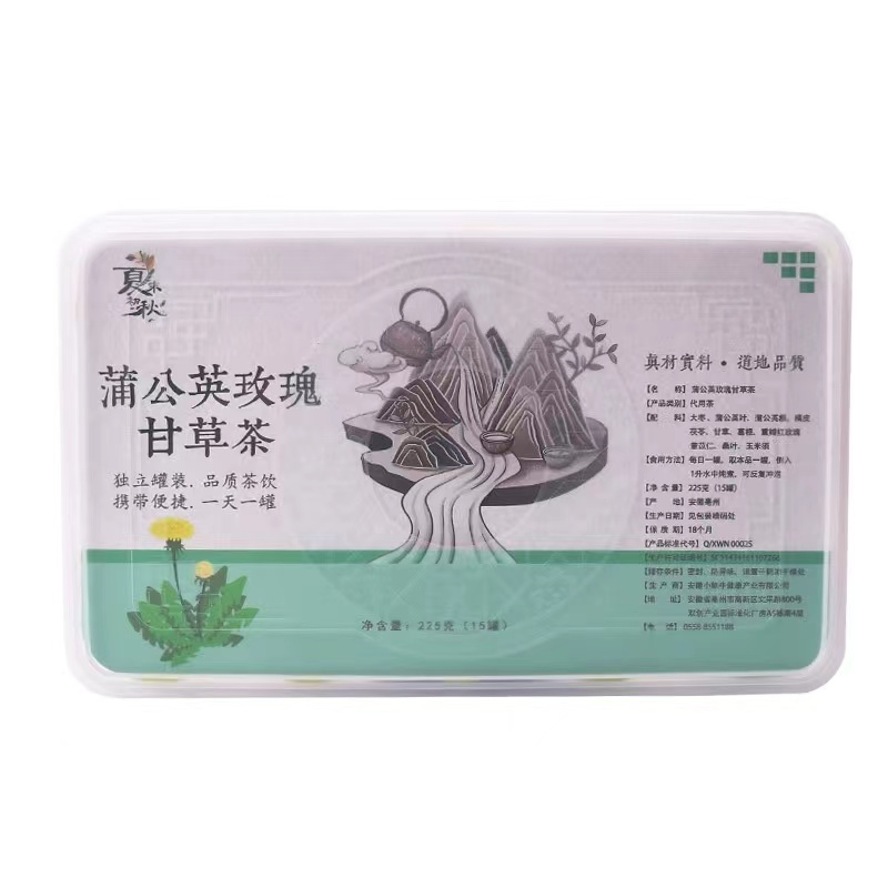 【蒲公英玫瑰甘草茶】