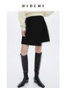 HIDEMI极简⼝袋休闲感不对称显瘦半身裙短裙 商品缩略图0