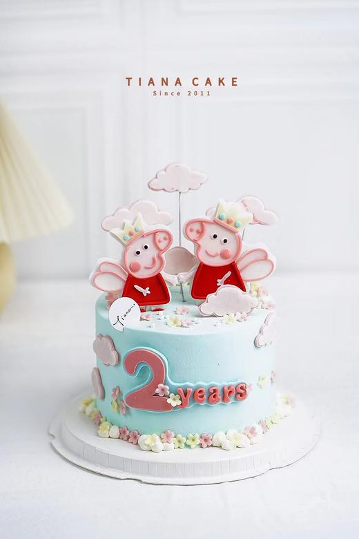 小猪佩奇（定制翻糖牌） 商品图0